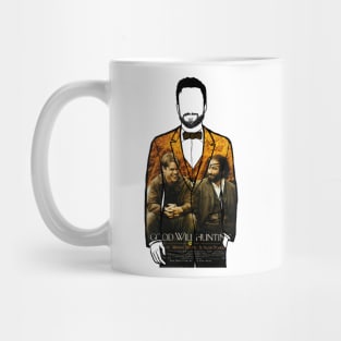 A portrait of Ben Affleck screenwriter behind Good Will Hunting Mug